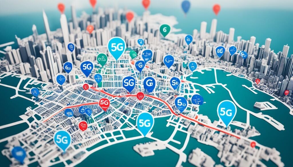 5G 網絡覆蓋範圍 5G 網絡覆蓋範圍