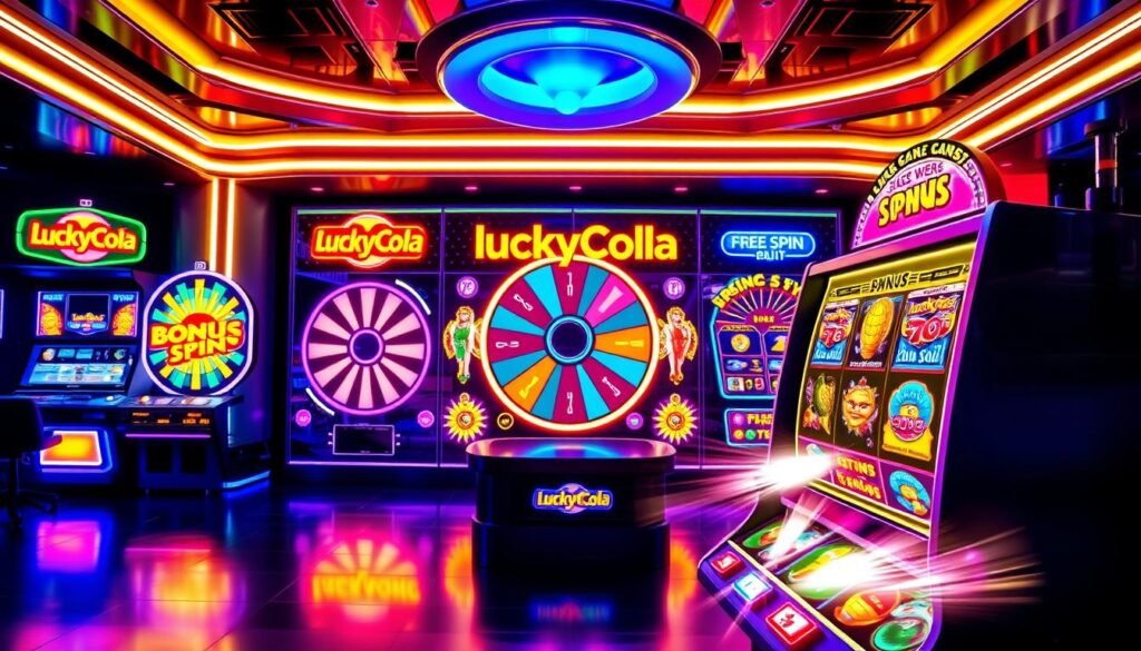 LuckyCola Slot Games Features