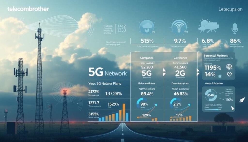 5G網絡計劃比較